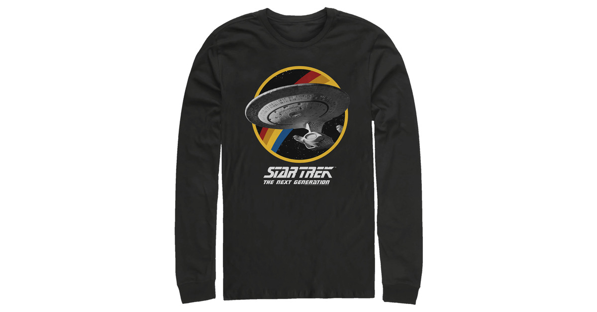 Men's Star Trek: The Next Generation Rainbow USS Enterprise Circle ...