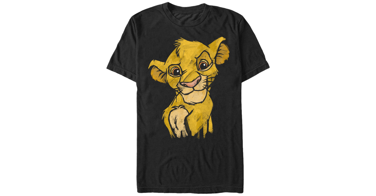 Men's Lion King Simba Smirk Adult T-Shirt