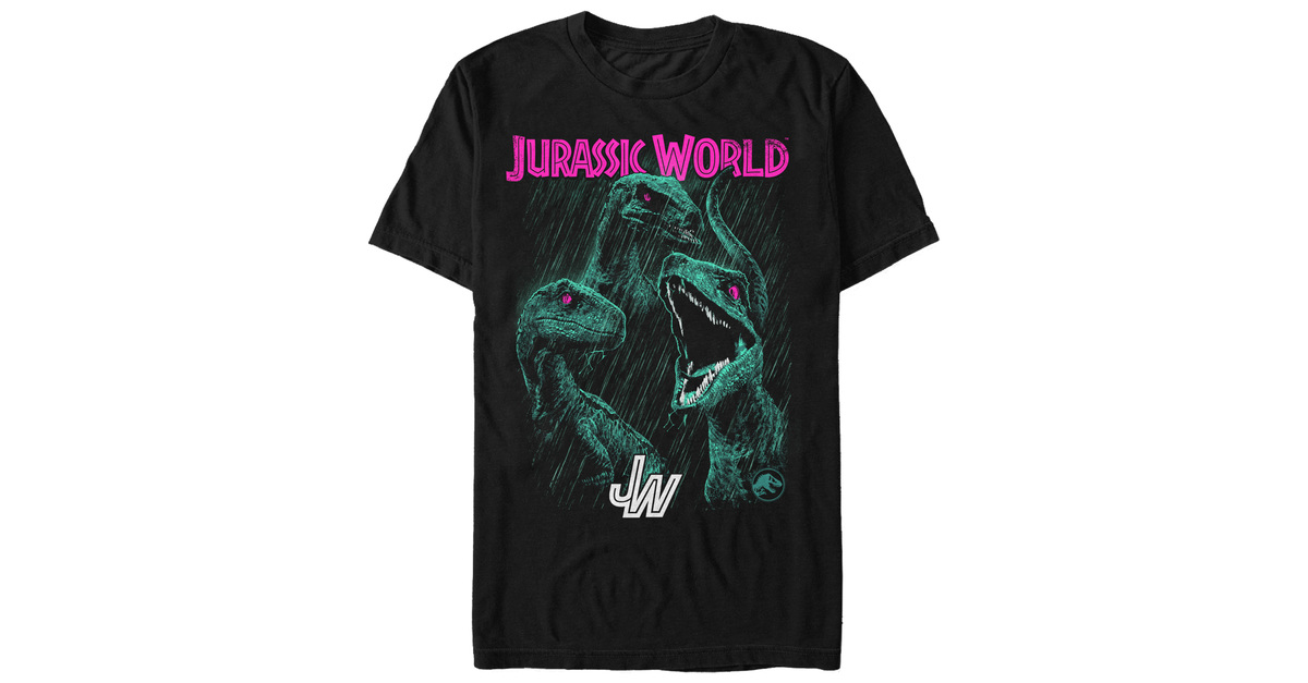 Fallen Raptor Men's Jurassic World: Fallen Kingdom Raptor Eyes Adult T-Shirt | Fendory